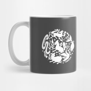 Wild folk moon Mug